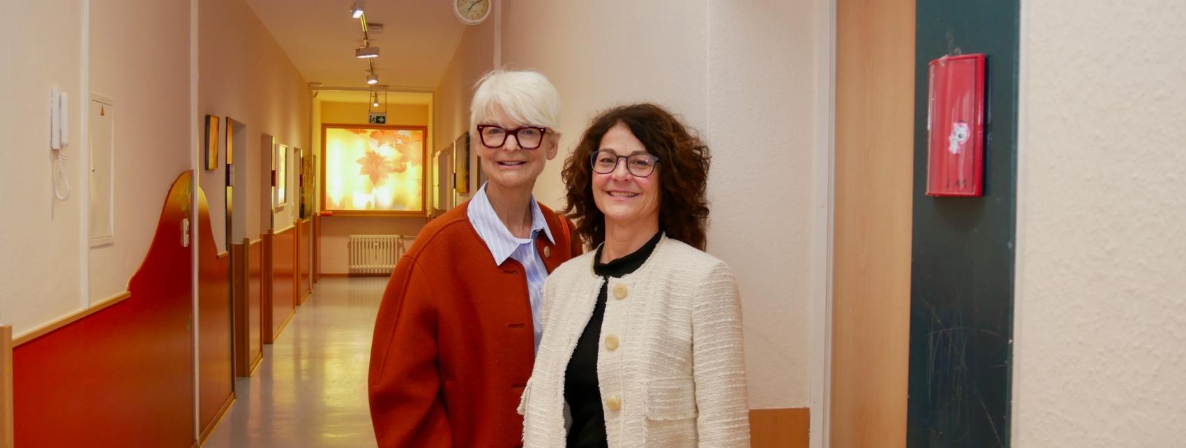 Ann Kathrin Linsenhoff und Heike Sienel