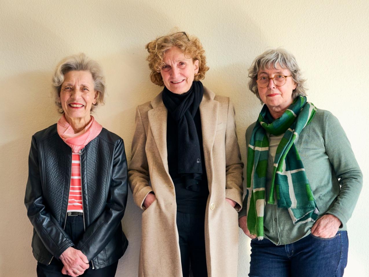 Brigitte Weber (Vorsitzende), Gudrun Nagel-Nicklas und Katharina Wallenborn